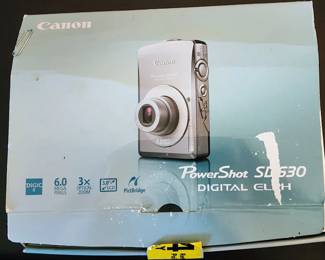 Canon PowerShot SD630 Digital Camera with Accessories and Travel Charger: This model features a 6.0MP sensor, 3x optical zoom, and a 3.0-inch LCD screen.