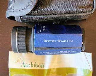 Audubon Sheltered Wings USA 6x16 Monocular
Compact, lightweight monocular by Audubon/Sheltered Wings USA. 6x16 magnification, clear optics, easy focus. Ideal for birdwatching, hiking, or travel. Includes soft carrying case