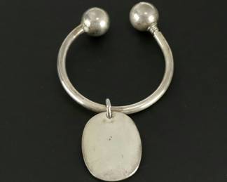 Tiffany & Co. Sterling Silver Key Ring in Box