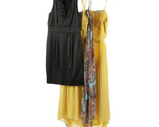 Ali & Jay Open-Back, Spense Asymmetrical & Just Taylor Knee-Length Dresses
