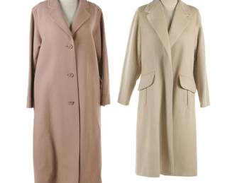 Fleurette and J.P. Allen Wool Overcoats