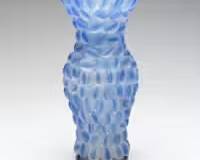 Hand Decorated Glass Bead Vase