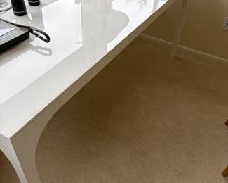 Another view of the Aqua Virgo dining table.