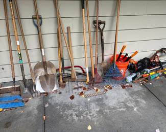 Garden tools available for in person purchase 