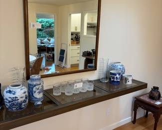 Some of the antique and vintage pieces available for in person purchase.