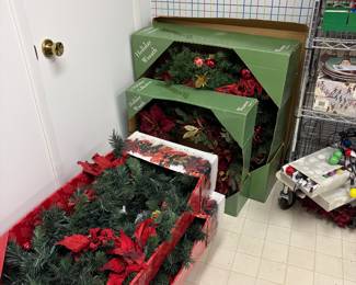 Christmas decor  available for in person purchase.