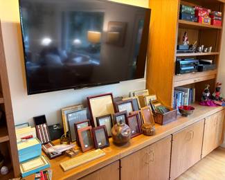 Books, stereo equipment and more available for in person purchase.