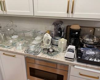 More cookware and kitchen items available for in person purchase 