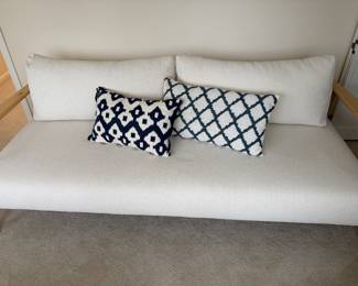 $640 CB2 Una sofa “Like New” 84”w x 38”d x 24”h. Available for online and in person purchase. 