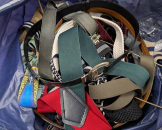 Mystery Lot Belts  Suspenders