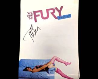  We Are The Fury Signed Poster