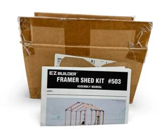 New EZ Builder Farmer Shed Kit