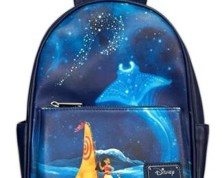 Loungefly Disney Moana Mauis Fish Hook  Gramma Tala Constellation Mini Backpack