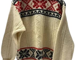 100 Shetland Wool Sweaters Made In Italy 