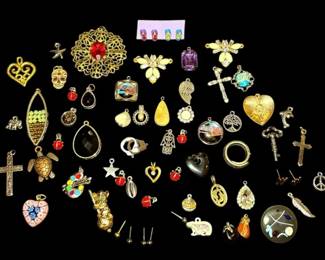 Pendants, Charms, Earrings