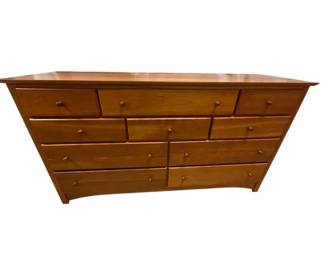 Harden 10Drawer Wooden Dresser