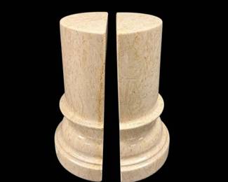 Marble Bookends