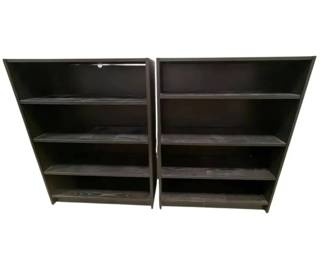 IKEA Billy Bookcases In Black