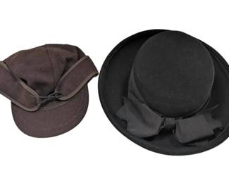 Black Brown Wool Hats