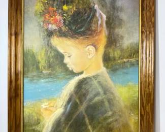 Precious By Armando Gentilini Framed Canvas Print