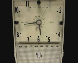 Vintage Motorola Wall Clock model 52CW2 