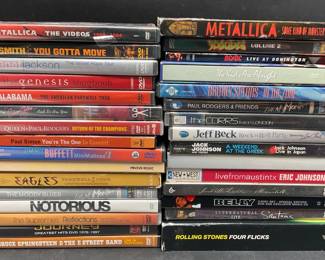 Music & Concert DVD's