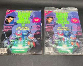 TMNT Official Movie Magazines