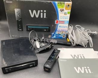 Black Wii Console Bundle