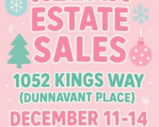 Look for this flyer!!
Please DO NOT show up until the Dates and Times of Sale!