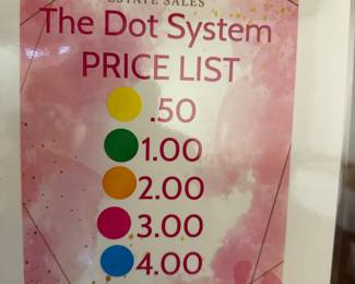 Our Dot Price System 