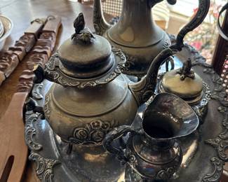 Alpaca Silver Teaset