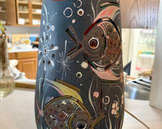 Mid Century Modern Fish Lamp