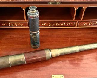 18th & 19th century maritime brass telescopes