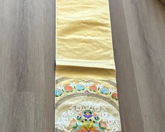Vintage Japanese Kimono Silk Belt Fukuro Obi