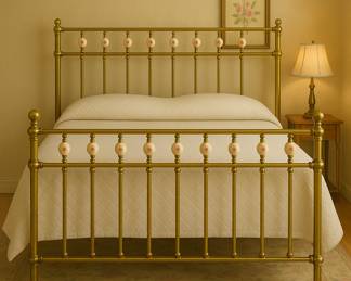 Vintage Brass Bed