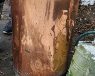 Large Copper Canister
