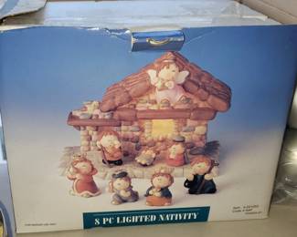 Bumpkins 8pc. nativity set