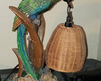 parrot lamp