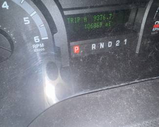 2012 Econoline odometer