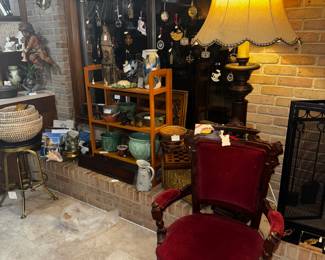 Eastlake parlor chair