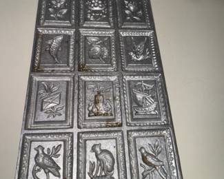 Vintage springerle cookie mold