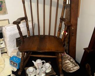 Antique child’s rocker