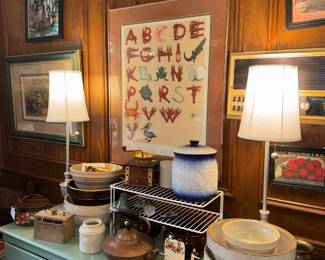 Primitives and Louisiana wall art