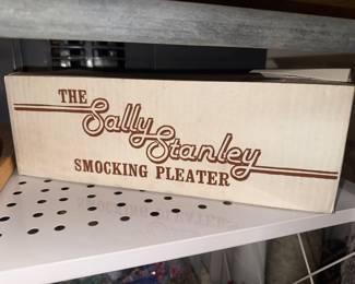 Sally Stanley Smocking pleather