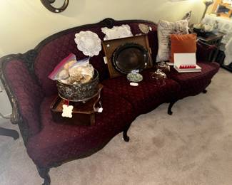 Antique Eastlake style sofa