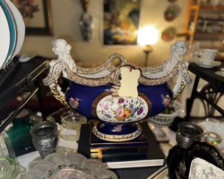 Absolutely stunning. Double ended Sevres console bowl