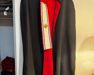 Knights of Columbus cape and sash