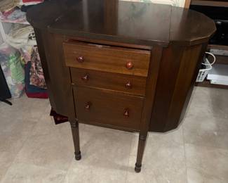 Antique Martha Washington sewing cabinet