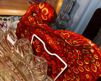 Turkey serving platter