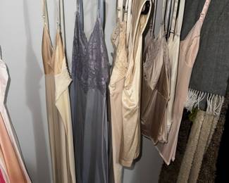 Vintage slips, gowns and girdles